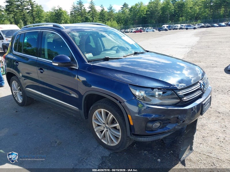 2015 VOLKSWAGEN TIGUAN SE – Lot 45367516 auction photo