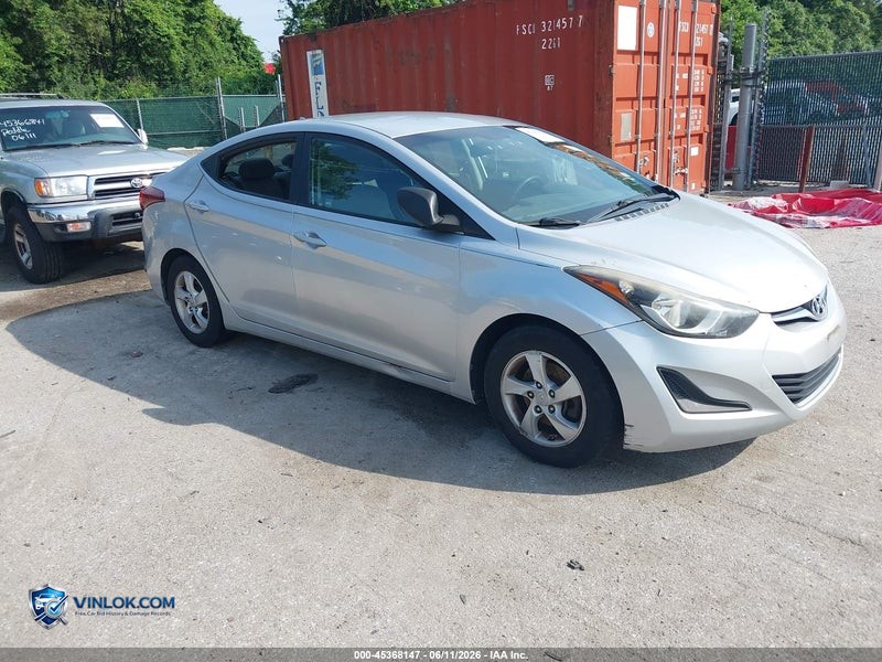 2014 HYUNDAI ELANTRA SE – Lot 45368147 auction photo