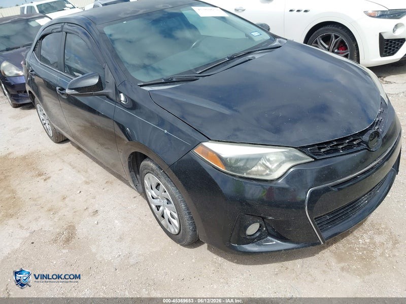 2014 TOYOTA COROLLA S PLUS – Lot 45369653 auction photo