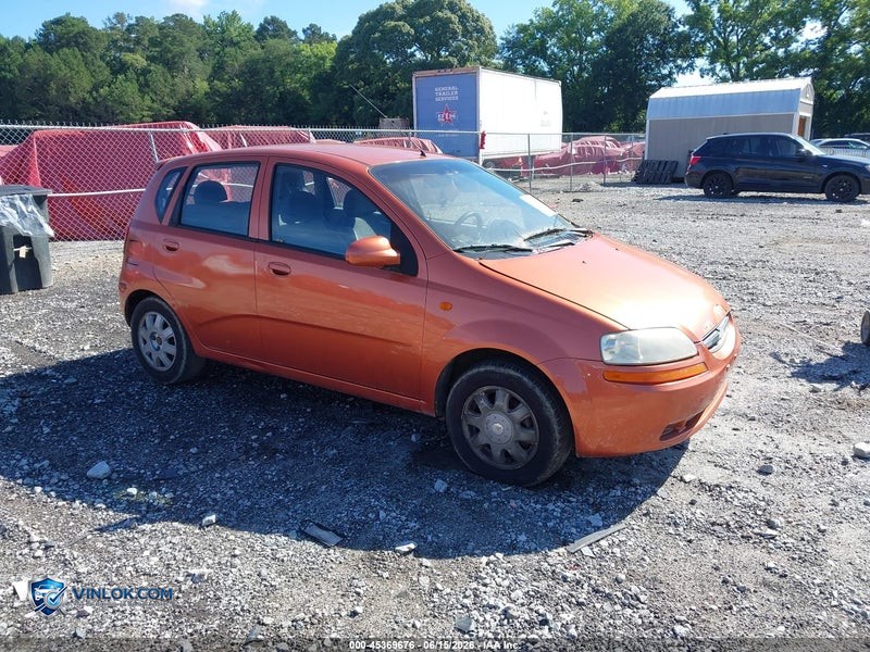 2004 CHEVROLET AVEO LS – Lot 45369676 auction photo