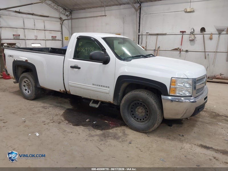 2012 CHEVROLET SILVERADO 1500 LT – Lot 45369770 auction photo