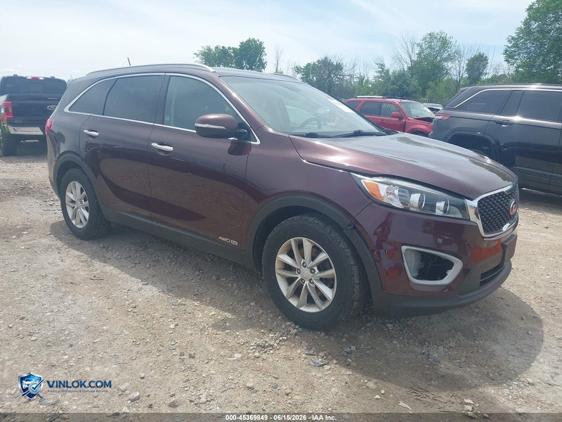 2018 KIA SORENTO 3.3L LX – Lot 45369849 auction photo
