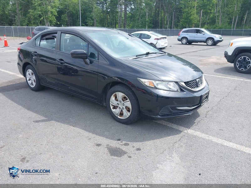 2014 HONDA CIVIC LX – Lot 45369962 auction photo