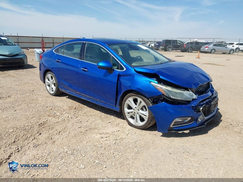 2016 CHEVROLET CRUZE PREMIER AUTO – Lot 45370320 auction photo