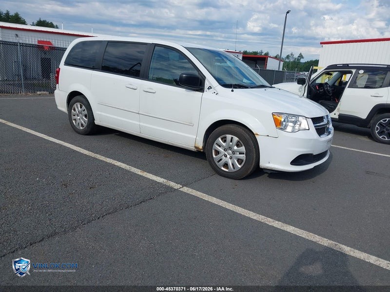 2016 DODGE GRAND CARAVAN SE – Lot 45370371 auction photo