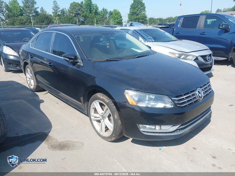 2012 VOLKSWAGEN PASSAT 2.0L TDI SE – Lot 45370794 auction photo