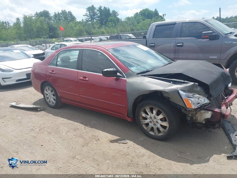 2007 HONDA ACCORD 3.0 EX – Lot 45371453 auction photo