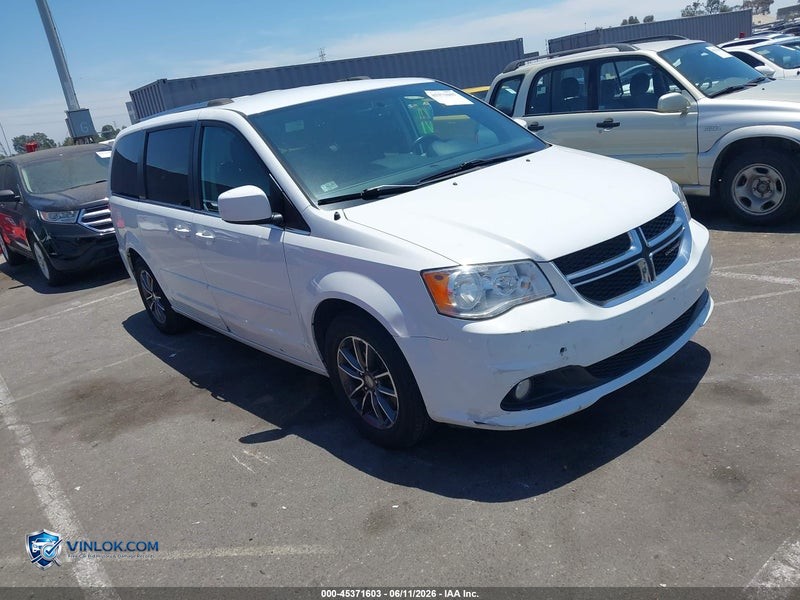2017 DODGE GRAND CARAVAN SXT – Lot 45371603 auction photo
