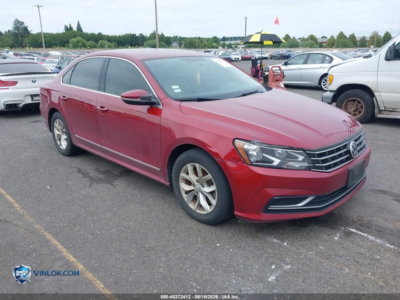 2017 VOLKSWAGEN PASSAT 1.8T S – Lot 45372412 auction photo
