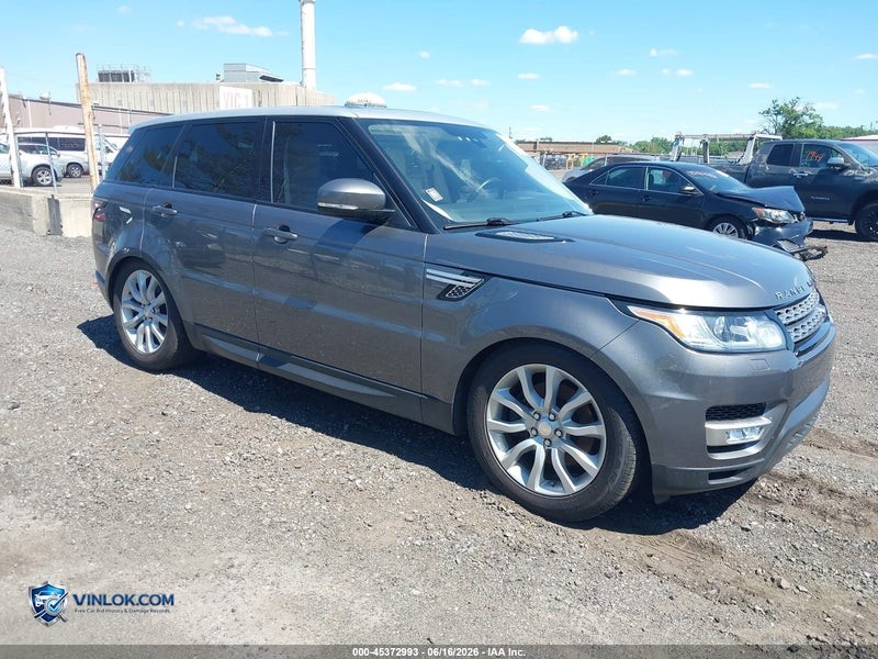 2014 LAND ROVER RANGE ROVER SPORT 3.0L V6 SUPERCHARGED HSE – Lot 45372993 auction photo