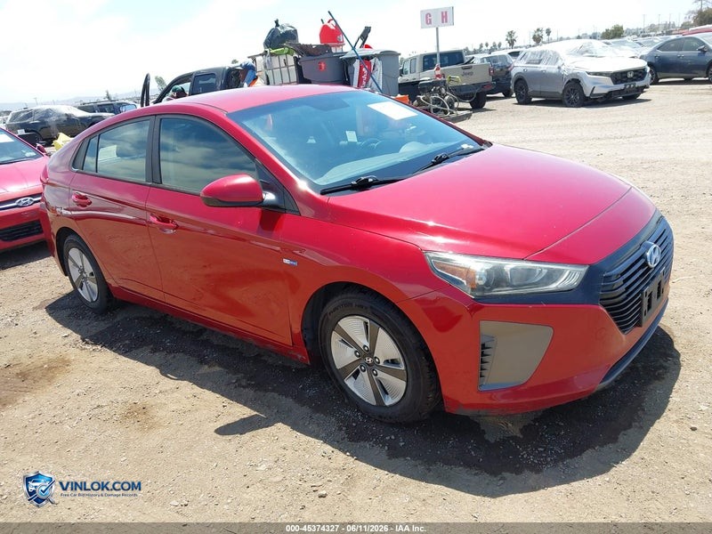 2019 HYUNDAI IONIQ HYBRID BLUE – Lot 45374327 auction photo