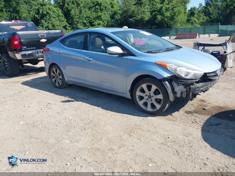 2013 HYUNDAI ELANTRA LIMITED – Lot 45374942 auction photo