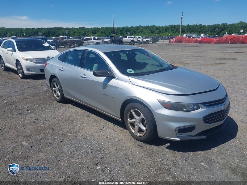 2016 CHEVROLET MALIBU LS – Lot 45375168 auction photo