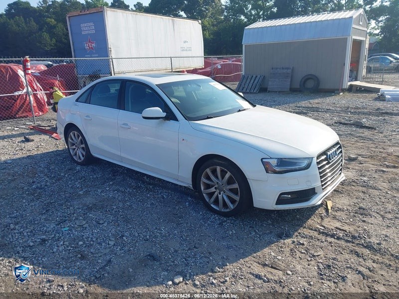 2014 AUDI A4 2.0T PREMIUM – Lot 45375426 auction photo