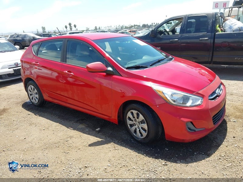 2017 HYUNDAI ACCENT SE – Lot 45375671 auction photo