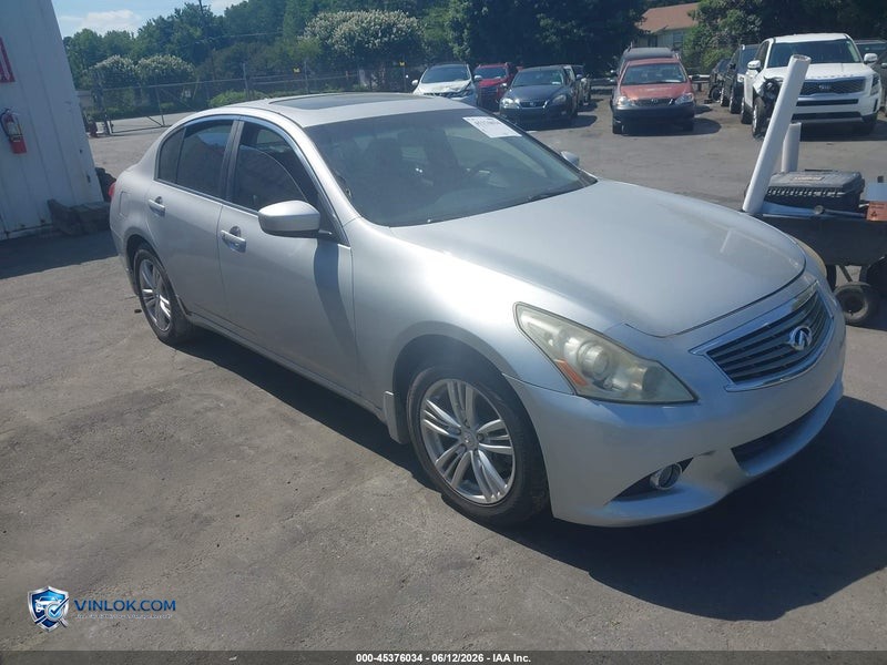2013 INFINITI G37X   – Lot 45376034 auction photo