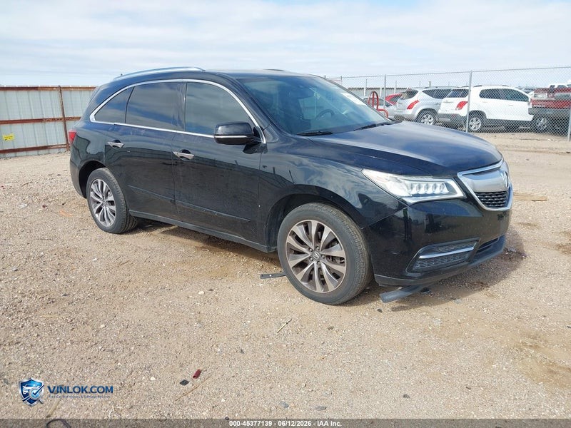 2014 ACURA MDX TECHNOLOGY PACKAGE – Lot 45377139 auction photo