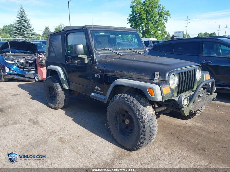 2005 JEEP WRANGLER X – Lot 45377524 auction photo