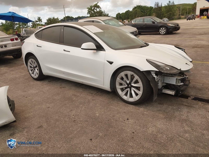 2021 TESLA MODEL 3 STANDARD RANGE PLUS REAR-WHEEL DRIVE – Lot 45379377 auction photo