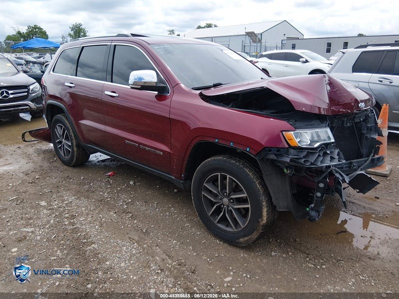 2017 JEEP GRAND CHEROKEE LIMITED 4X4 – Lot 45380455 auction photo