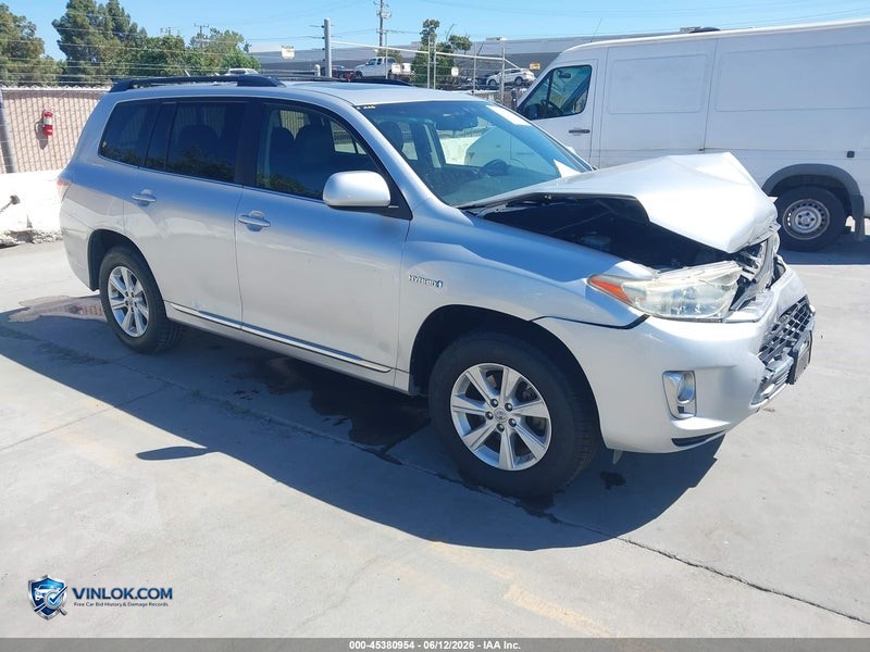 2013 TOYOTA HIGHLANDER HYBRID BASE V6 – Lot 45380954 auction photo