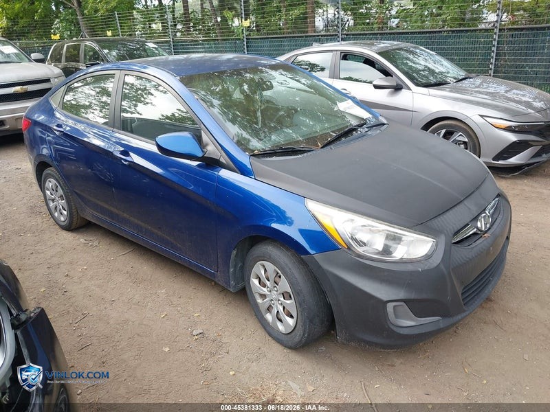 2015 HYUNDAI ACCENT GLS – Lot 45381333 auction photo