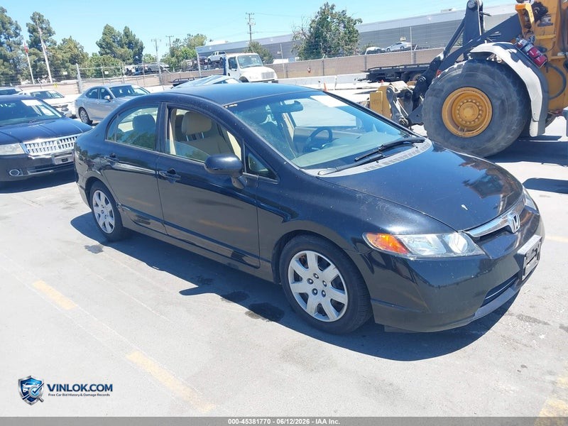 2006 HONDA CIVIC LX – Lot 45381770 auction photo