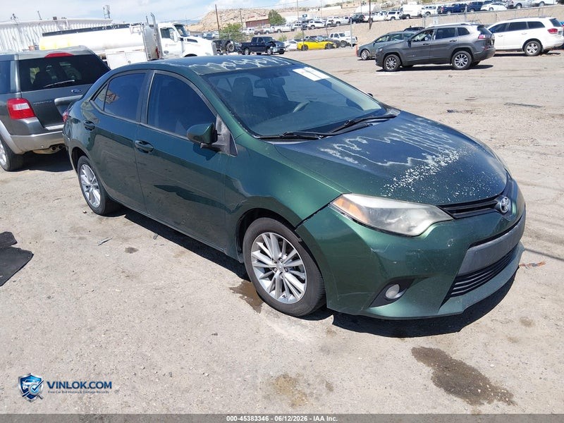 2014 TOYOTA COROLLA LE PLUS – Lot 45383346 auction photo