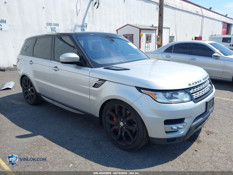 2016 LAND ROVER RANGE ROVER SPORT 5.0L V8 SUPERCHARGED/5.0L V8 SUPERCHARGED DYNAMIC – Lot 45383909 auction photo