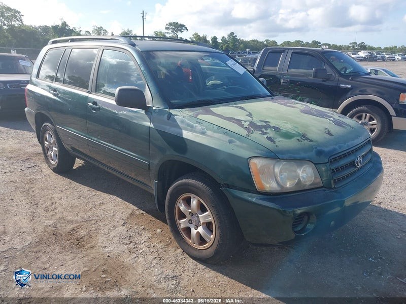2003 TOYOTA HIGHLANDER V6 – Lot 45384343 auction photo