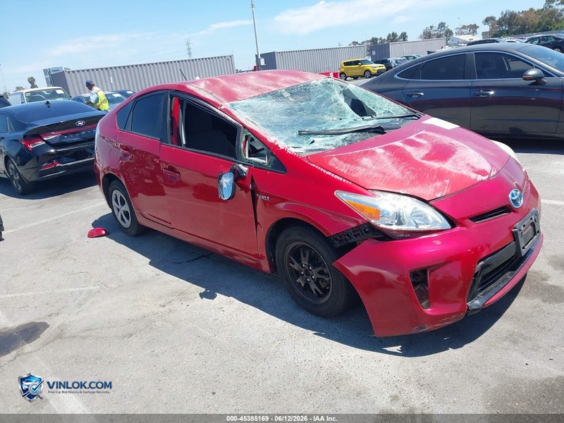 2012 TOYOTA PRIUS TWO – Lot 45385169 auction photo
