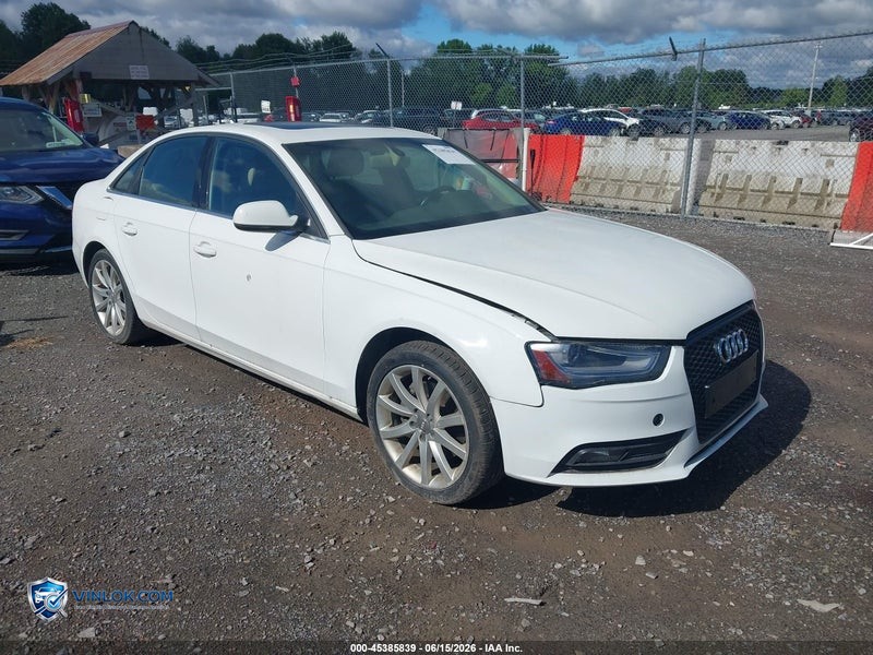 2013 AUDI A4 2.0T PREMIUM – Lot 45385839 auction photo