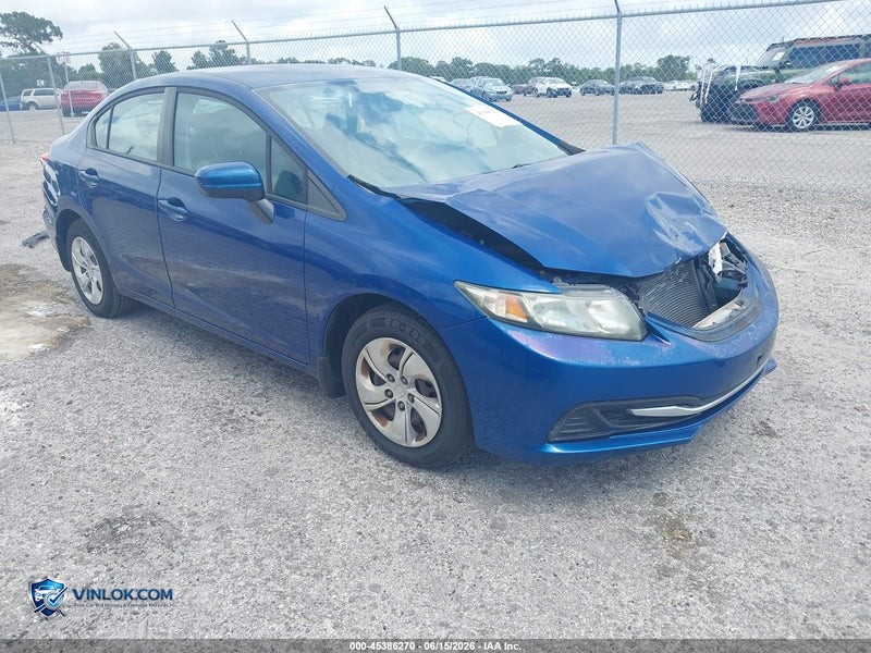 2014 HONDA CIVIC LX – Lot 45386270 auction photo