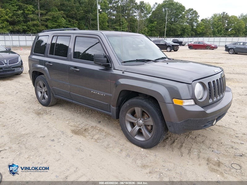 2016 JEEP PATRIOT SPORT – Lot 45386334 auction photo