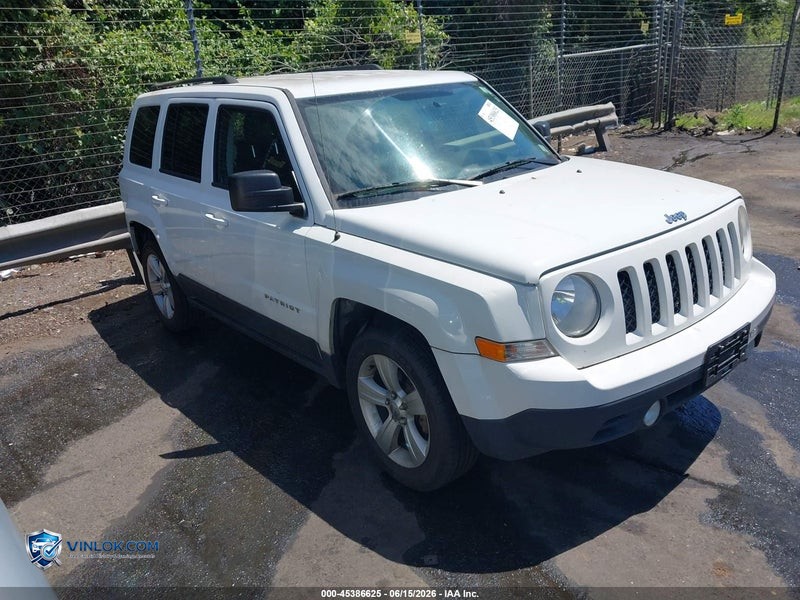 2016 JEEP PATRIOT LATITUDE – Lot 45386625 auction photo