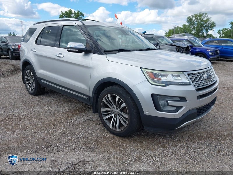 2017 FORD EXPLORER PLATINUM – Lot 45387415 auction photo