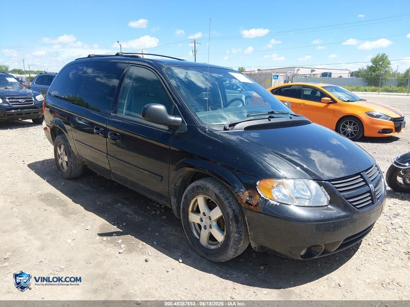 2007 DODGE GRAND CARAVAN SXT – Lot 45387653 auction photo