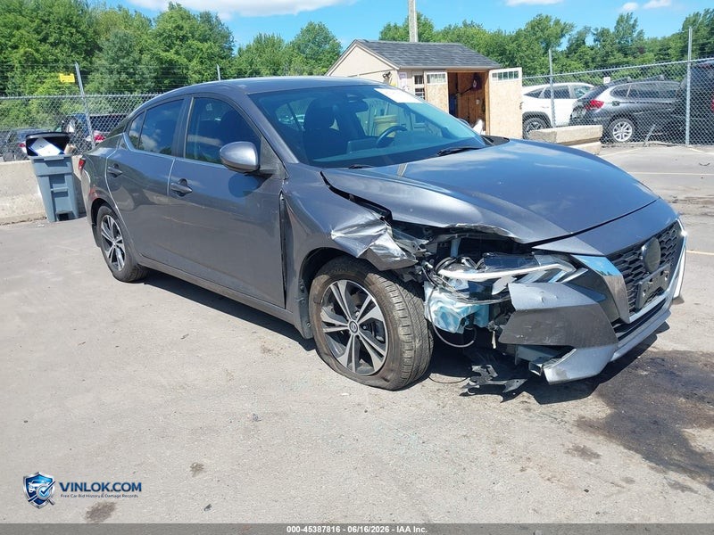 2022 NISSAN SENTRA SV XTRONIC CVT – Lot 45387816 auction photo