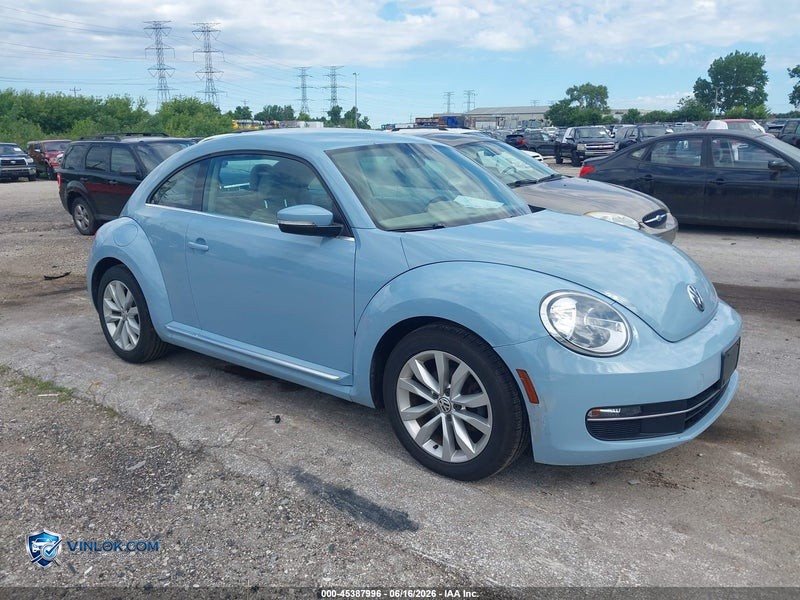 2014 VOLKSWAGEN BEETLE 2.0L TDI – Lot 45387996 auction photo