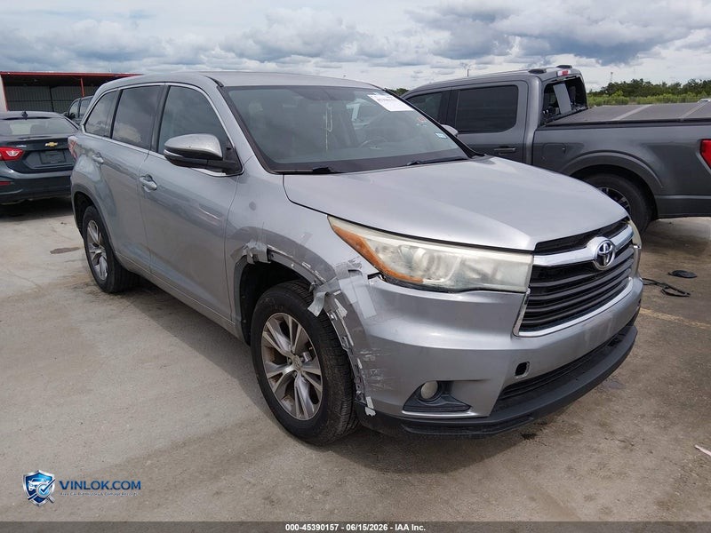 2015 TOYOTA HIGHLANDER LE PLUS V6 – Lot 45390157 auction photo