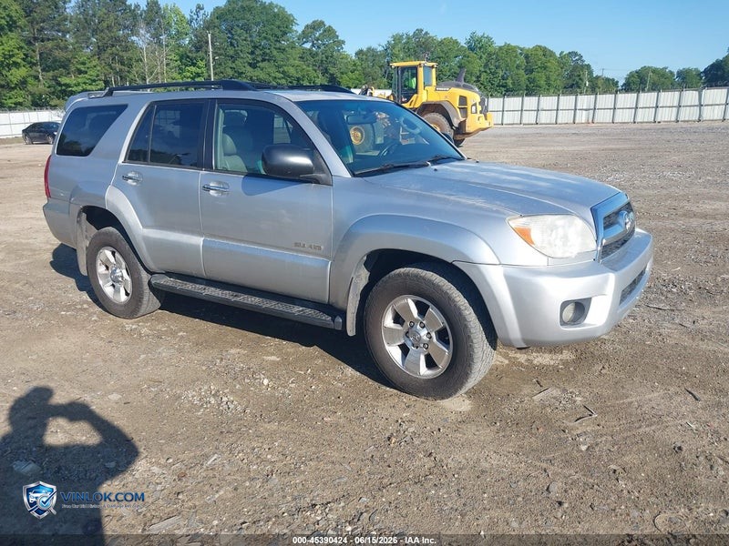 2006 TOYOTA 4RUNNER SR5 – Lot 45390424 auction photo