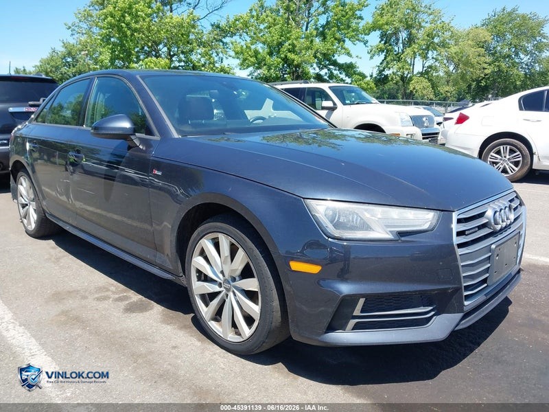 2018 AUDI A4 2.0T PREMIUM/2.0T TECH PREMIUM – Lot 45391139 auction photo