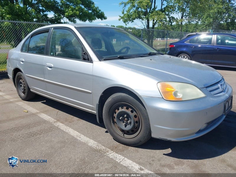 2002 HONDA CIVIC LX – Lot 45391461 auction photo