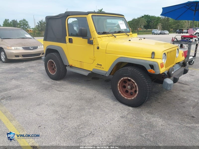 2004 JEEP WRANGLER X – Lot 45395413 auction photo