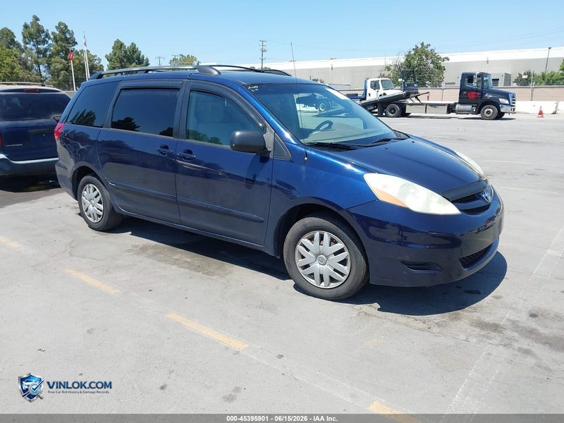 2006 TOYOTA SIENNA LE – Lot 45395901 auction photo