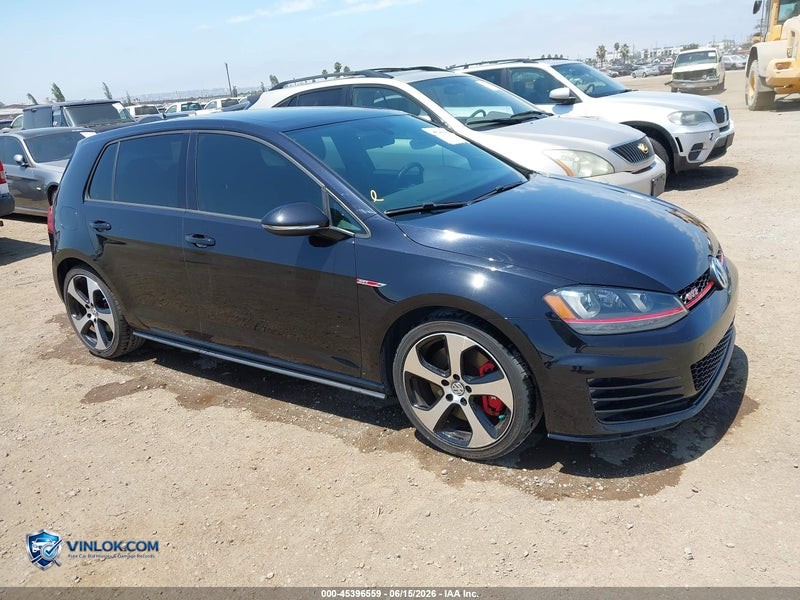 2016 VOLKSWAGEN GOLF GTI AUTOBAHN W/PERFORMANCE PACKAGE 4-DOOR – Lot 45396559 auction photo