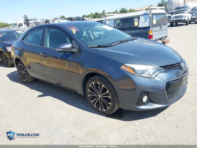 2016 TOYOTA COROLLA S PLUS – Lot 45398724 auction photo