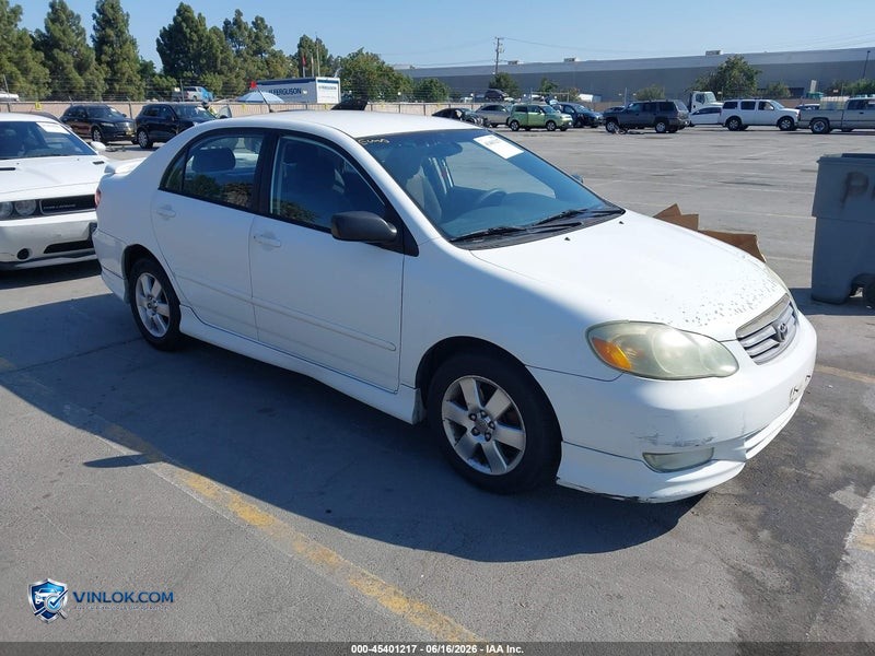 2004 TOYOTA COROLLA S – Lot 45401217 auction photo