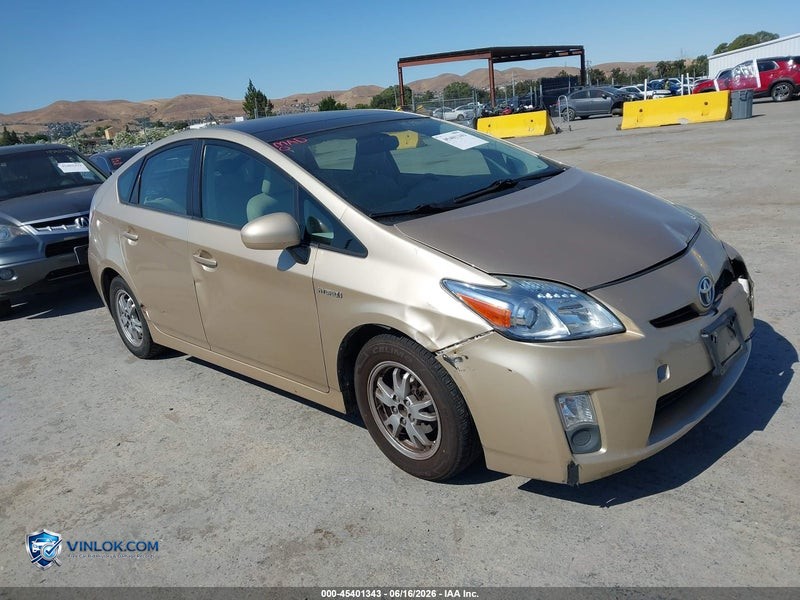 2010 TOYOTA PRIUS IV – Lot 45401343 auction photo