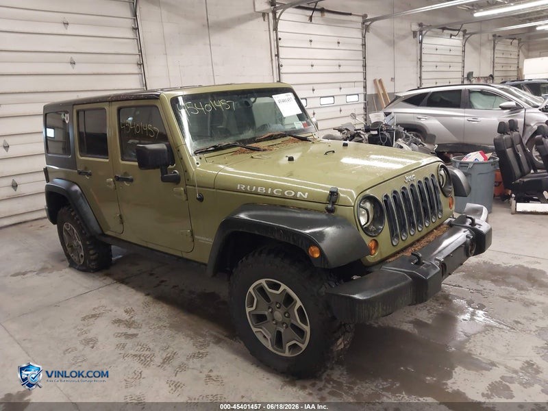 2013 JEEP WRANGLER UNLIMITED RUBICON – Lot 45401457 auction photo